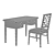 Chiavegato KlassiK Dubai Desk & Chair 3D model small image 4