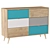 TERRE DE NUIT Chest of Drawers | Modern 120x87cm Design 3D model small image 2