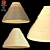 Bamboo Glow Pendant: Handmade Unique Lampshade 3D model small image 1