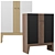Stripped Walnut Chest: Replace Drawers 3D model small image 2