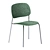 Sleek PET Felt Stack Chair 3D model small image 6