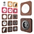 Elegant Berker R1 Collection: Wood, Leather & Plastic 3D model small image 1