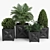 Panel Planter Blooms 3D model small image 4