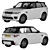 Powerful and Dynamic: Range Rover Sport 2021 3D model small image 1