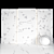 Alabama White Marble: Elegant Tiles & Slabs 3D model small image 3