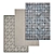 Versatile High-Quality Carpet Set 3D model small image 1