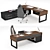 ERSA Office Table - Stylish and Spacious 3D model small image 1
