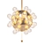 Italian Bronze Sputnik Chandelier 3D model small image 1