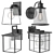 Industrial Lighting Set - V-ray Compatible 3D model small image 1