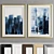 Modern Art Frame A29 3D model small image 1