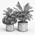 Birmingham Palm Planter: 3D Design 3D model small image 4