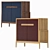 Compact COMO Chest of Drawers, 80x40x78 cm 3D model small image 2