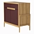 Compact COMO Chest of Drawers, 80x40x78 cm 3D model small image 3