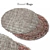  Round Rugs: Stylish Floor Décor 3D model small image 1