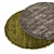 Round Rugs Collection: Versatile and Stylish 3D model small image 2