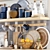 Modern Kitchen Accessories Set 3D model small image 2