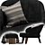 Modern Elegance: Reeves Large Armchair 3D model small image 4