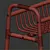 Elegant Rattan Plant Stand 3D model small image 5