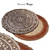 Cozy Circular Rugs: Transform Your Space! 3D model small image 1