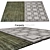 Stylish Interior Carpets 3D model small image 1