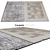 Stylish Interior Carpets 3D model small image 1