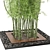 Bamboo Garden Set: Outdoor Plants 3D model small image 2