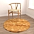 Round Carpets Set 196 - Versatile and Textured 3D model small image 4