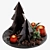 Holiday Bliss: New Year's Decor 3D model small image 1