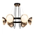 Pharos: Industrial Style Chandelier 3D model small image 1