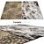 Stylish Interior Carpets 3D model small image 1