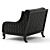 Bruno Zampa Club Wide Armchair: Elegant and Comfortable 3D model small image 2