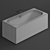 Elegant InBe IB Freestanding Bath 3D model small image 2