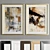 Modern Art Frame: Aesthetic Design with 4 Wooden & 2 Metal Materials 3D model small image 5