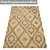 Elegant Carpets Set 3D model small image 3