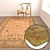 Luxury Carpet Set: High-Quality Textures 3D model small image 5