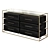 Floating Elegance Double Row Dresser 3D model small image 3