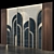 Elegant Rustic Wall Decor 3D model small image 2