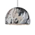 Eco-friendly Graphic Pendant Lamp 3D model small image 1