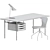 Danish Mid-Century Office Set: Furniture & Lighting 3D model small image 4