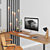 Sleek Office Setup: Lamp, PC, Chair 3D model small image 8