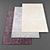 High-Res Carpets Pack 3D model small image 1