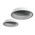 Recessed Diffused Light Luminaire: 90° Angle, High Brightness, 90Ra 3D model small image 2