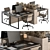 SleekWork Office Set 20 - Modernize Your Workplace 3D model small image 1