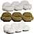 GUBI Pacha 3-Seater: Elegant & Comfortable Sofa 3D model small image 1