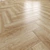 Sonoma Beige Wood Texture Floor Tile 3D model small image 6