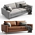 Contemporary Boconcept Indivi Sofa 3D model small image 1