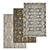 Luxury Carpets Set 2265 3D model small image 1