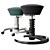ErgoFlex Air Stool 3D model small image 2
