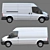 Versatile Commercial Van: Ford Transit 2006-2014 3D model small image 4