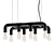 Industrial Pipe Pendant Light 3D model small image 1